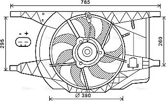 Ava Quality Cooling RT 7546 - Ventilator, hladjenje motora www.molydon.hr