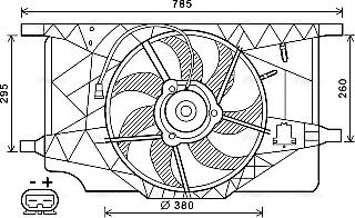 Ava Quality Cooling RT 7547 - Ventilator, hladjenje motora www.molydon.hr