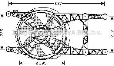 Ava Quality Cooling RT 7531 - Ventilator, hladjenje motora www.molydon.hr