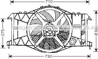 Ava Quality Cooling RT 7533 - Ventilator, hladjenje motora www.molydon.hr