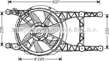 Ava Quality Cooling RT 7532 - Ventilator, hladjenje motora www.molydon.hr