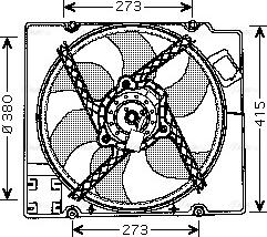 Ava Quality Cooling RT 7525 - Ventilator, hladjenje motora www.molydon.hr