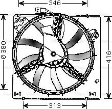 Ava Quality Cooling RT 7526 - Ventilator, hladjenje motora www.molydon.hr