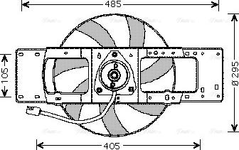 Ava Quality Cooling RT 7528 - Ventilator, hladjenje motora www.molydon.hr