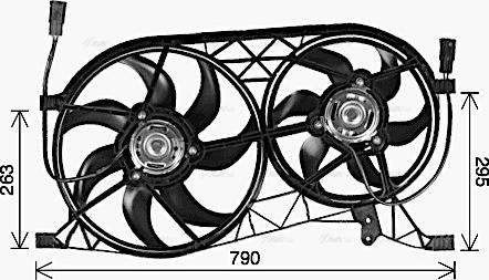 Ava Quality Cooling RT7646 - Ventilator, hladjenje motora www.molydon.hr