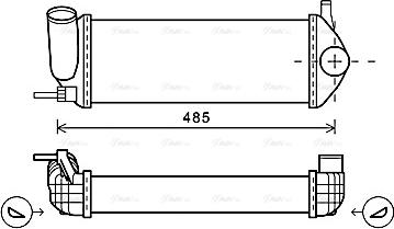 Ava Quality Cooling RTA4484 - Intercooler, hladnjak www.molydon.hr