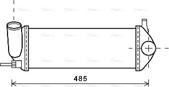 Ava Quality Cooling RTA4471 - Intercooler, hladnjak www.molydon.hr