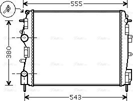 Ava Quality Cooling RTA2399 - Hladnjak, hladjenje motora www.molydon.hr