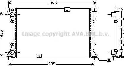 Ava Quality Cooling RTA2313 - Hladnjak, hladjenje motora www.molydon.hr