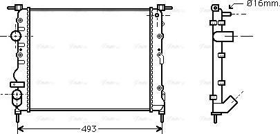 Ava Quality Cooling RTA2271 - Hladnjak, hladjenje motora www.molydon.hr