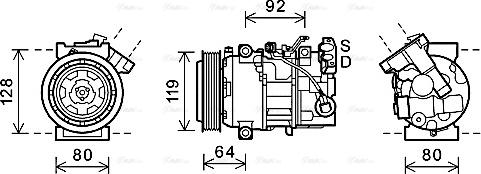 Ava Quality Cooling RTAK492 - Kompresor, klima-Uređaj www.molydon.hr