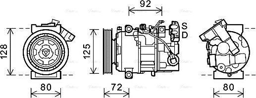 Ava Quality Cooling RTAK489 - Kompresor, klima-Uređaj www.molydon.hr