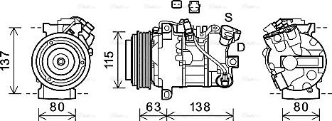 Ava Quality Cooling RTAK630 - Kompresor, klima-Uređaj www.molydon.hr