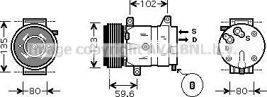 Ava Quality Cooling RTAK345 - Kompresor, klima-Uređaj www.molydon.hr