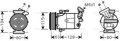 Ava Quality Cooling RTAK384 - Kompresor, klima-Uređaj www.molydon.hr