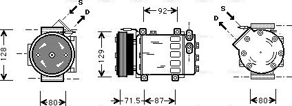 Ava Quality Cooling RTAK281 - Kompresor, klima-Uređaj www.molydon.hr