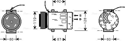 Ava Quality Cooling RTAK283 - Kompresor, klima-Uređaj www.molydon.hr