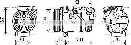 Ava Quality Cooling RTK491 - Kompresor, klima-Uređaj www.molydon.hr