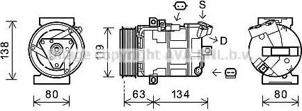 Ava Quality Cooling RTK481 - Kompresor, klima-Uređaj www.molydon.hr