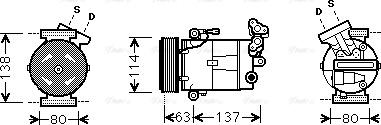 Ava Quality Cooling RT K437 - Kompresor, klima-Uređaj www.molydon.hr