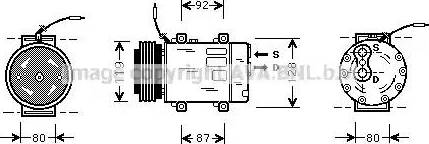 Ava Quality Cooling RTK047 - Kompresor, klima-Uređaj www.molydon.hr