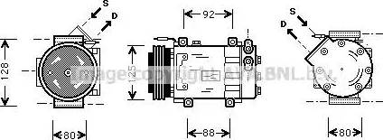 Ava Quality Cooling RT K039 - Kompresor, klima-Uređaj www.molydon.hr