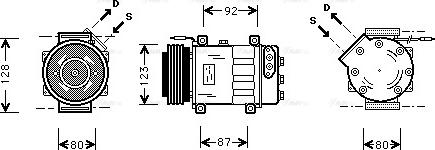 Ava Quality Cooling RT K037 - Kompresor, klima-Uređaj www.molydon.hr