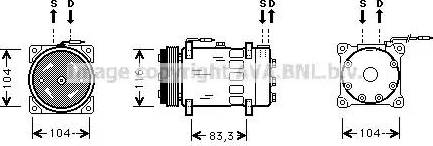 Ava Quality Cooling RT K075 - Kompresor, klima-Uređaj www.molydon.hr