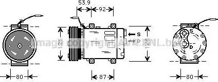 Ava Quality Cooling RT K073 - Kompresor, klima-Uređaj www.molydon.hr