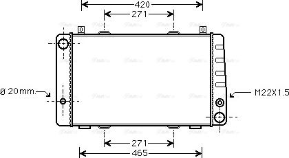 Ava Quality Cooling SA2009 - Hladnjak, hladjenje motora www.molydon.hr