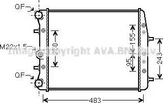 Ava Quality Cooling SA2005 - Hladnjak, hladjenje motora www.molydon.hr