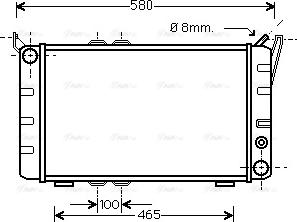 Ava Quality Cooling SA2001 - Hladnjak, hladjenje motora www.molydon.hr