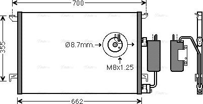 Ava Quality Cooling SB5060D - Kondenzator, klima-Uređaj www.molydon.hr