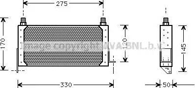 Ava Quality Cooling SB 3017 - Uljni hladnjak, ulje za motor www.molydon.hr