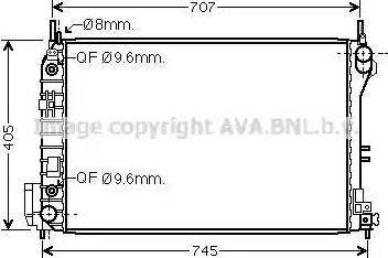 Ava Quality Cooling SB 2059 - Hladnjak, hladjenje motora www.molydon.hr