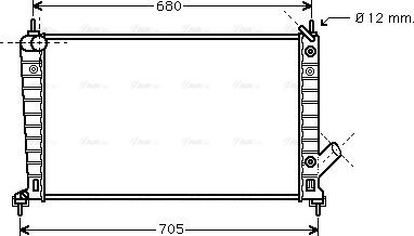 Ava Quality Cooling SB 2062 - Hladnjak, hladjenje motora www.molydon.hr