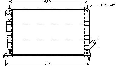 Ava Quality Cooling SB 2035 - Hladnjak, hladjenje motora www.molydon.hr