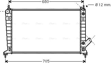 Ava Quality Cooling SB 2036 - Hladnjak, hladjenje motora www.molydon.hr