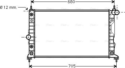 Ava Quality Cooling SB 2037 - Hladnjak, hladjenje motora www.molydon.hr