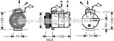 Ava Quality Cooling SB K065 - Kompresor, klima-Uređaj www.molydon.hr