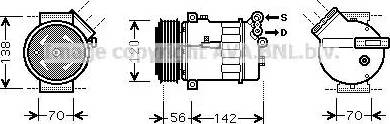 Ava Quality Cooling SB K067 - Kompresor, klima-Uređaj www.molydon.hr