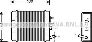 Ava Quality Cooling ST 6014 - Izmjenjivač topline, grijanje unutrasnjeg prostora www.molydon.hr