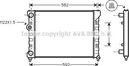 Ava Quality Cooling ST 2035 - Hladnjak, hladjenje motora www.molydon.hr