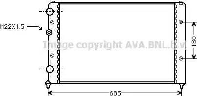 Ava Quality Cooling ST 2031 - Hladnjak, hladjenje motora www.molydon.hr