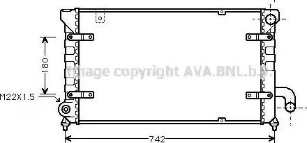 Ava Quality Cooling ST 2028 - Hladnjak, hladjenje motora www.molydon.hr