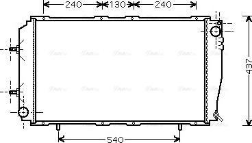 Ava Quality Cooling SU 2055 - Hladnjak, hladjenje motora www.molydon.hr