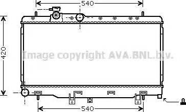 Ava Quality Cooling SU 2052 - Hladnjak, hladjenje motora www.molydon.hr