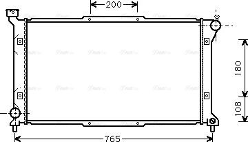 Ava Quality Cooling SU 2036 - Hladnjak, hladjenje motora www.molydon.hr