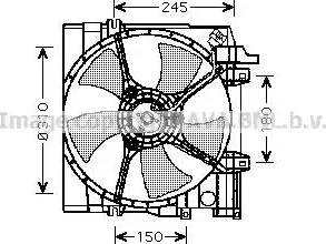 Ava Quality Cooling SU 7513 - Ventilator, hladjenje motora www.molydon.hr