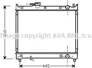 Ava Quality Cooling SZ2044 - Hladnjak, hladjenje motora www.molydon.hr